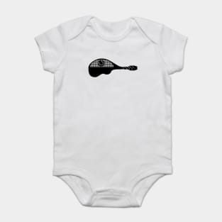 Tennis Racket Guitar Baby Bodysuit